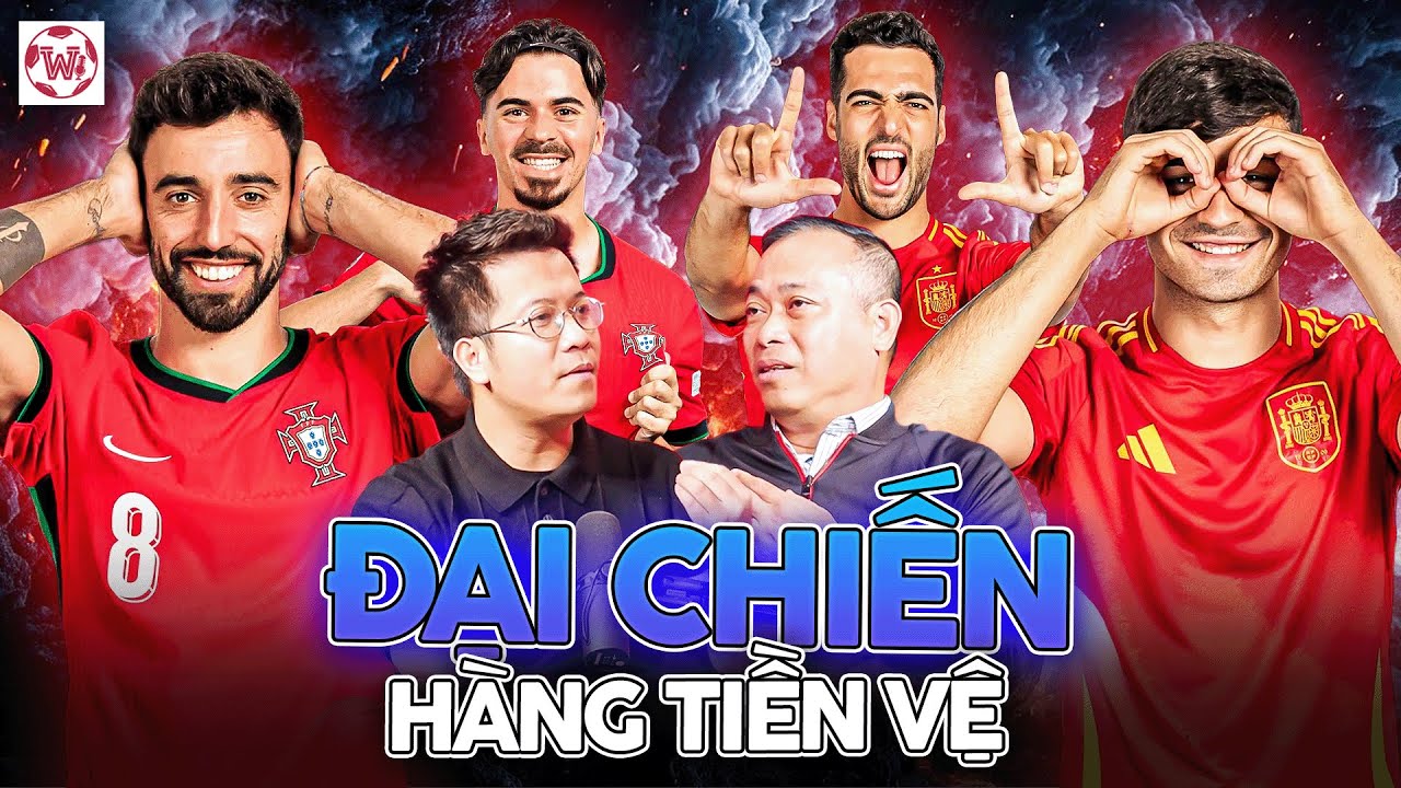 TÂY BAN NHA 2-2 BỒ ĐÀO NHA (3-5): CHÚC MỪNG RONALDO, ĐẠI TIỆC GIỮA SÂN I WE SPEAK FOOTBALL