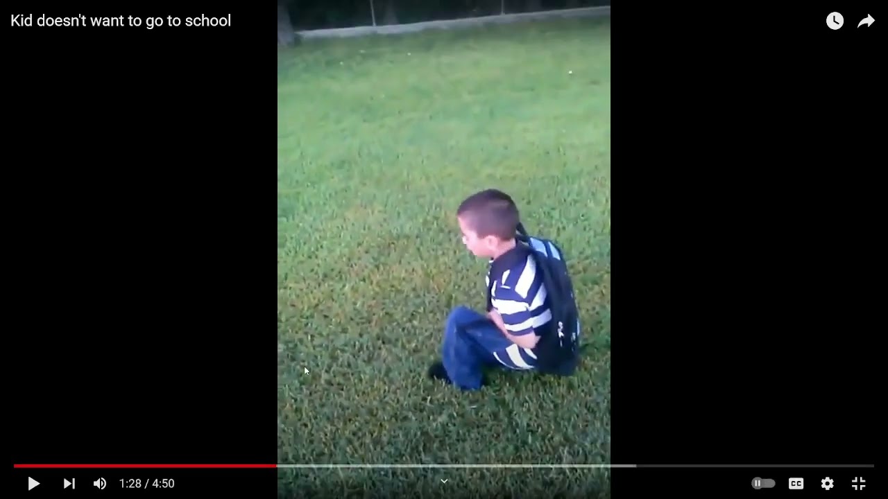 Tyler Hinkle Reacts#5 Kid doesn’t wanna go to school