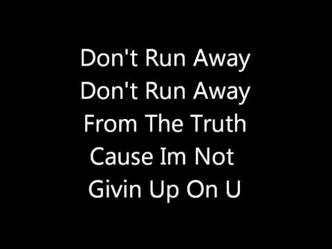 Tyler James.W Let it Shine Don't Run Away Lyrics