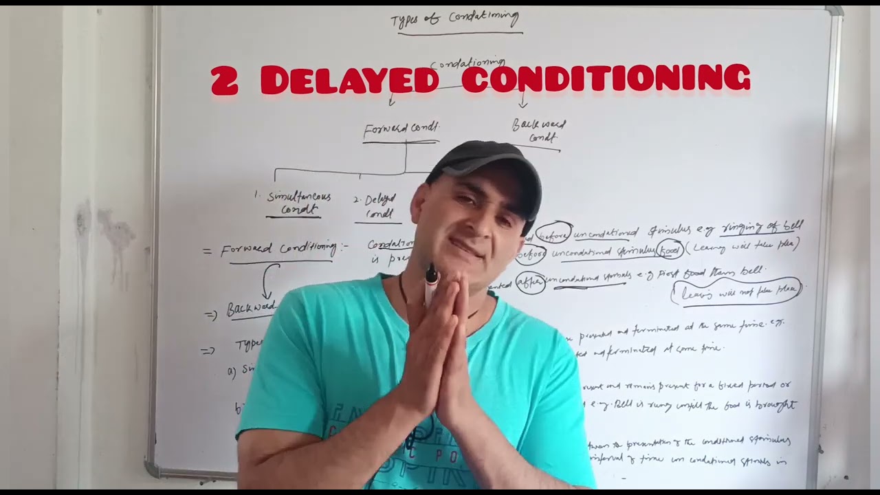 Types of classical conditioning: forward & Backward conditioning