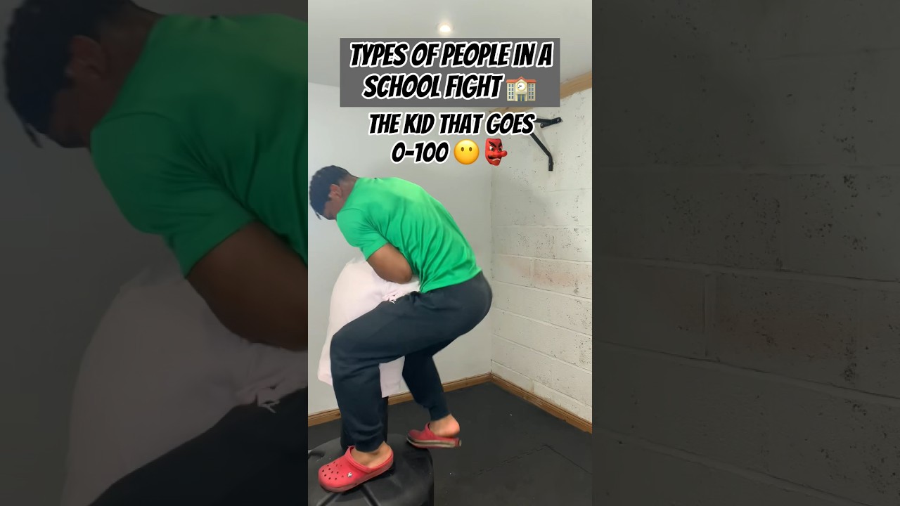 TYPES OF PEOPLE IN A SCHOOL FIGHT 🏫