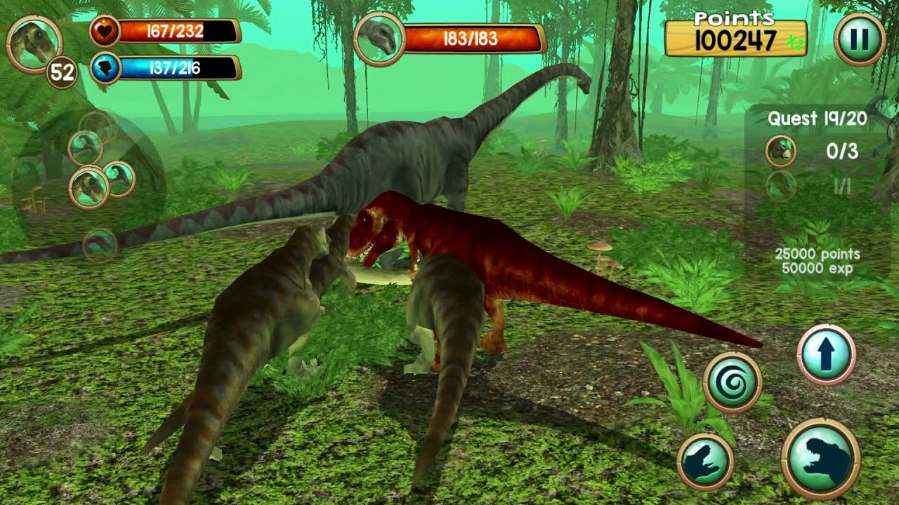 Tyrannosaurus Rex Sim 3D Android Gameplay #6
