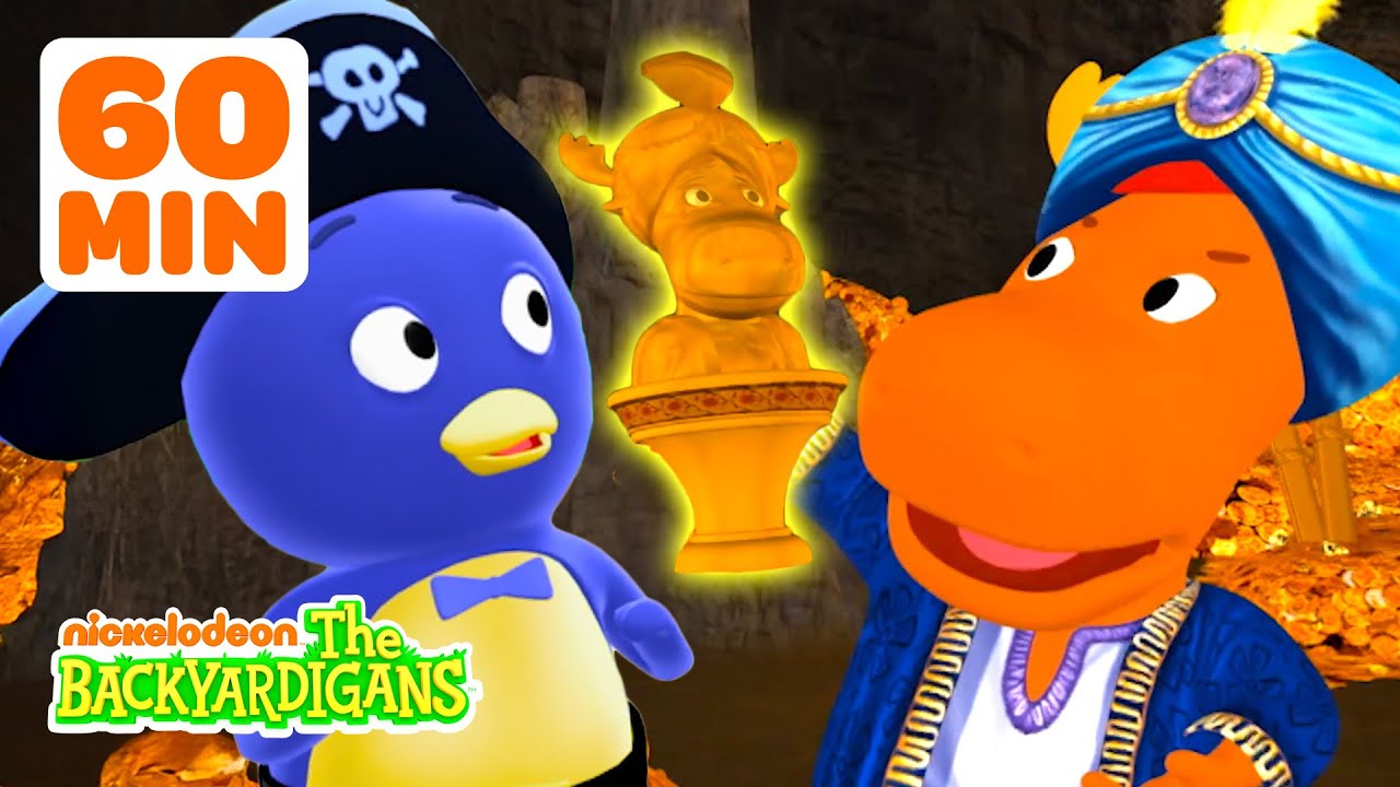 Tyrone's Magical Treasure & Pirate Pablo Searches for Gold! | 1 Hour | The Backyardigans