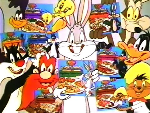 Tyson Looney Tunes Microwave Meals Commercial (1990)