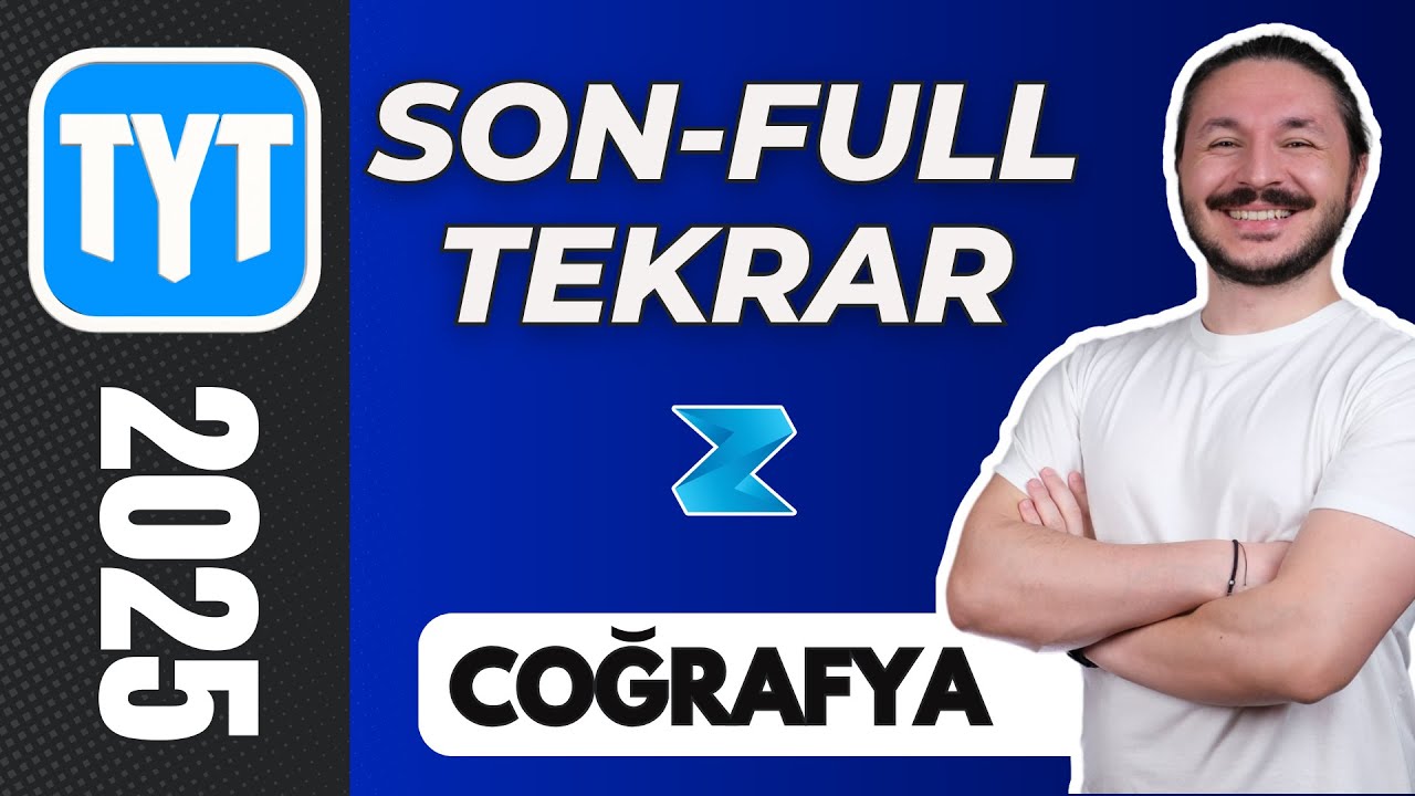 Tyt coğrafya full tekrar tek video 📕 ZEDUVA COĞRAFYA 2025