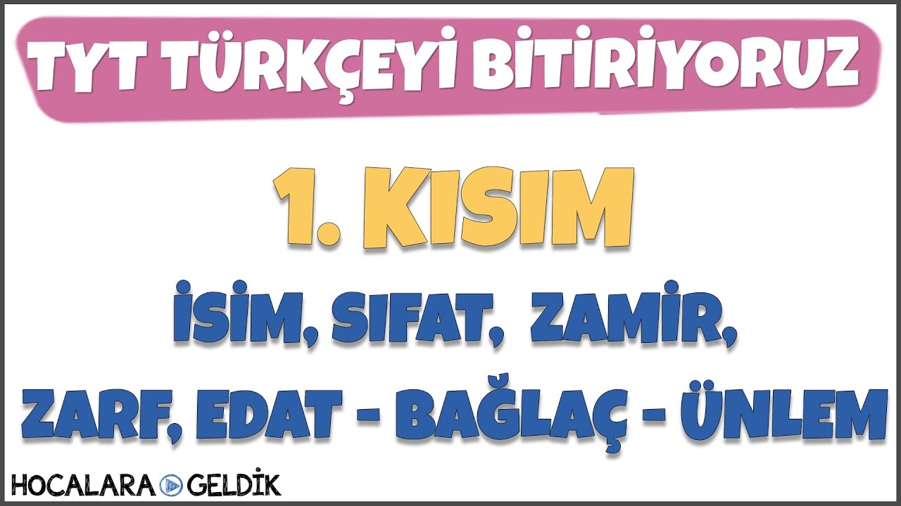 TYT Türkçeyi Bitiriyoruz! -1