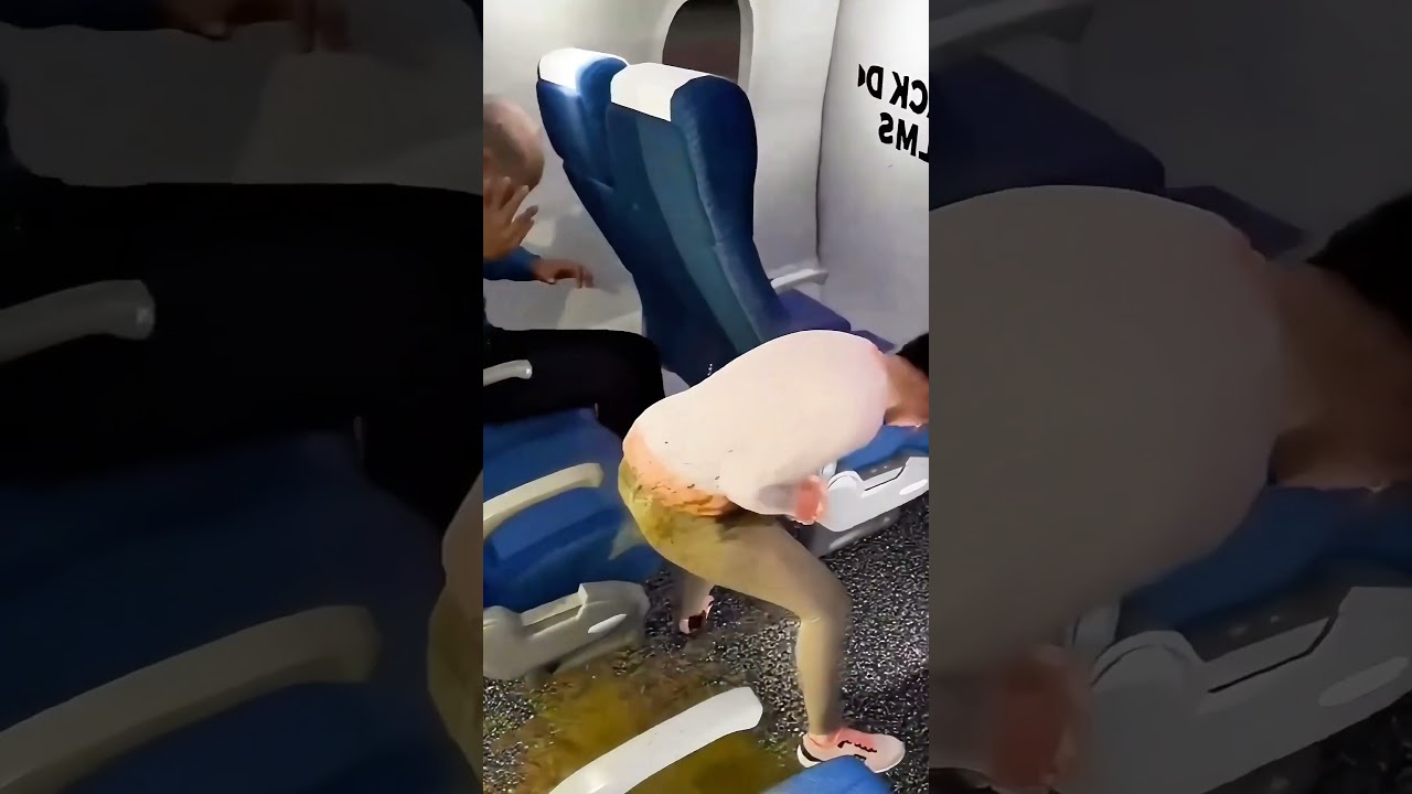 UÇAKTA İSHAL OLAN KIZIN BAŞINA GELEN OLAY ⁉️😱