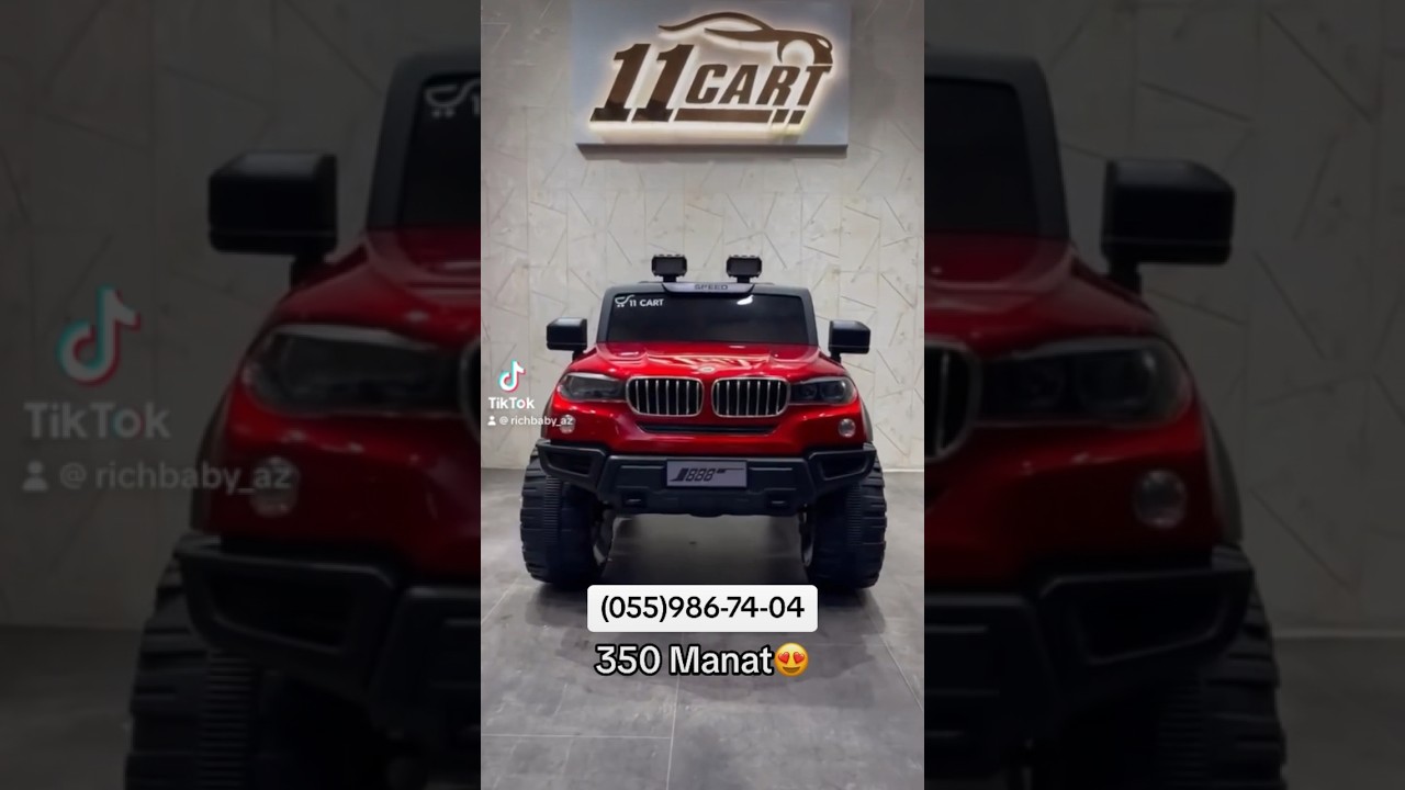 Uşaq maşınlarının topdan və pərakəndə satışı