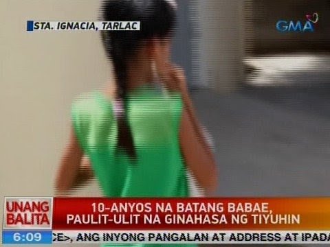 UB: 10-anyos na batang babae, paulit-ulit na ginahasa ng tiyuhin sa Tarlac