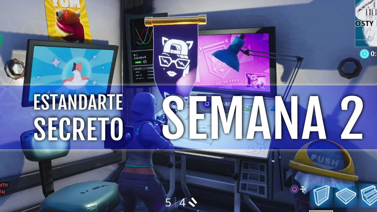 UBICACIÓN ESTANDARTE OCULTO PANTALLA DE CARGA SEMANA 2 TEMPORADA 7 | FORTNITE BATTLE ROYALE