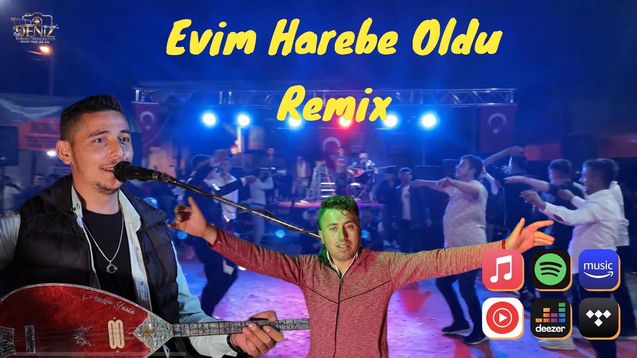 Çubuklu Yasin ve Rahim - Evim Harebe  Oldu -  ( Remix ) 2023