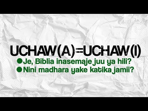 UCHAWA = UCHAWI