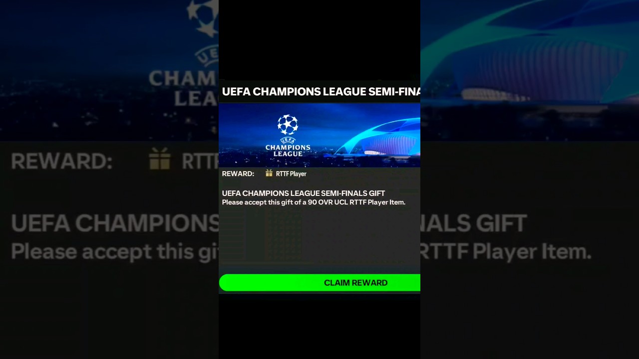 UCL Semi Final Gifts 🥳✅ #fcmobile