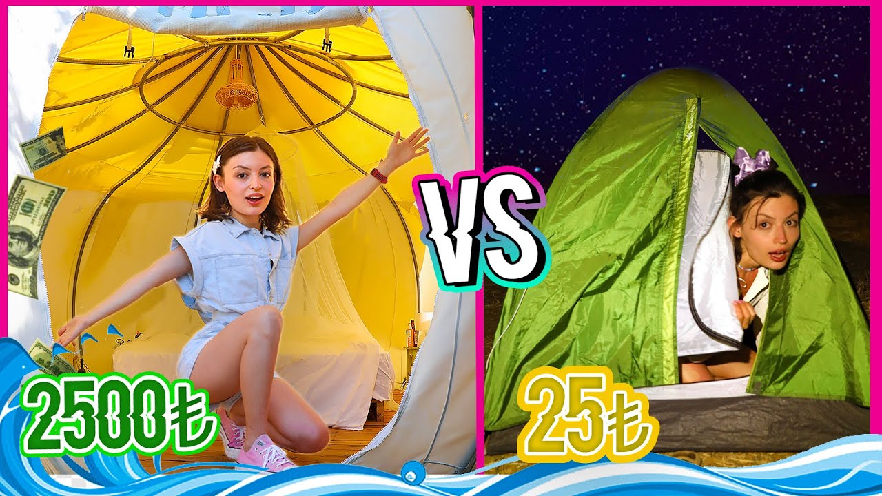 UCUZ VS PAHALI ÇADIR TATİLİ !