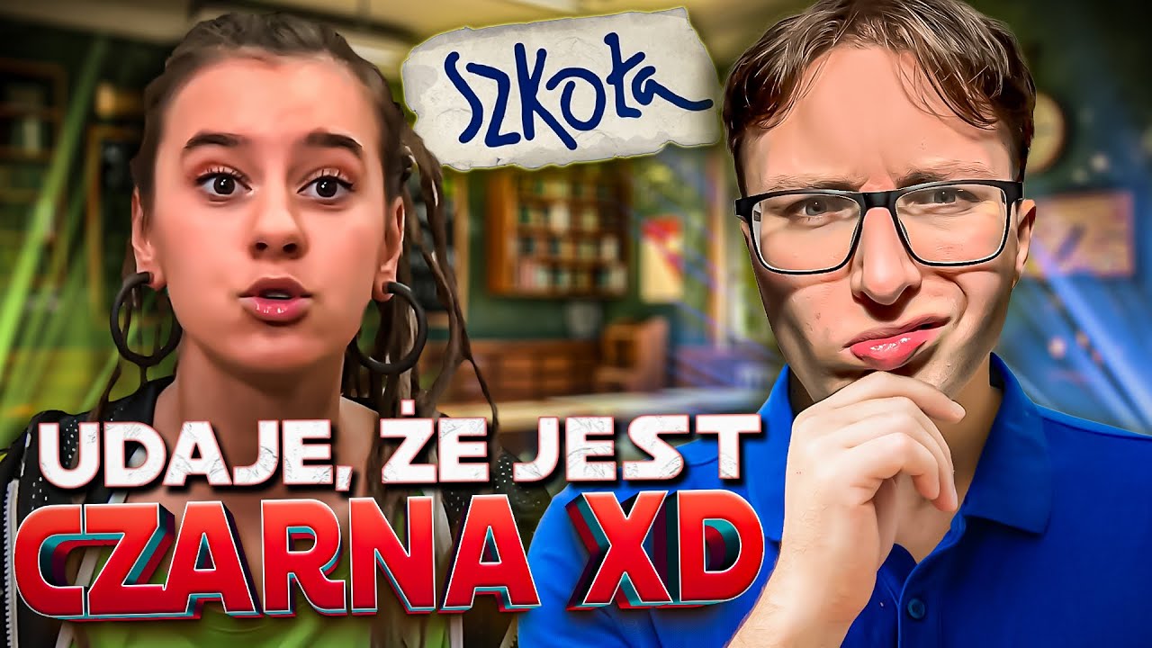 UDAJE, ŻE JEST CZARNOSKÓRA XDDD*szkoła*