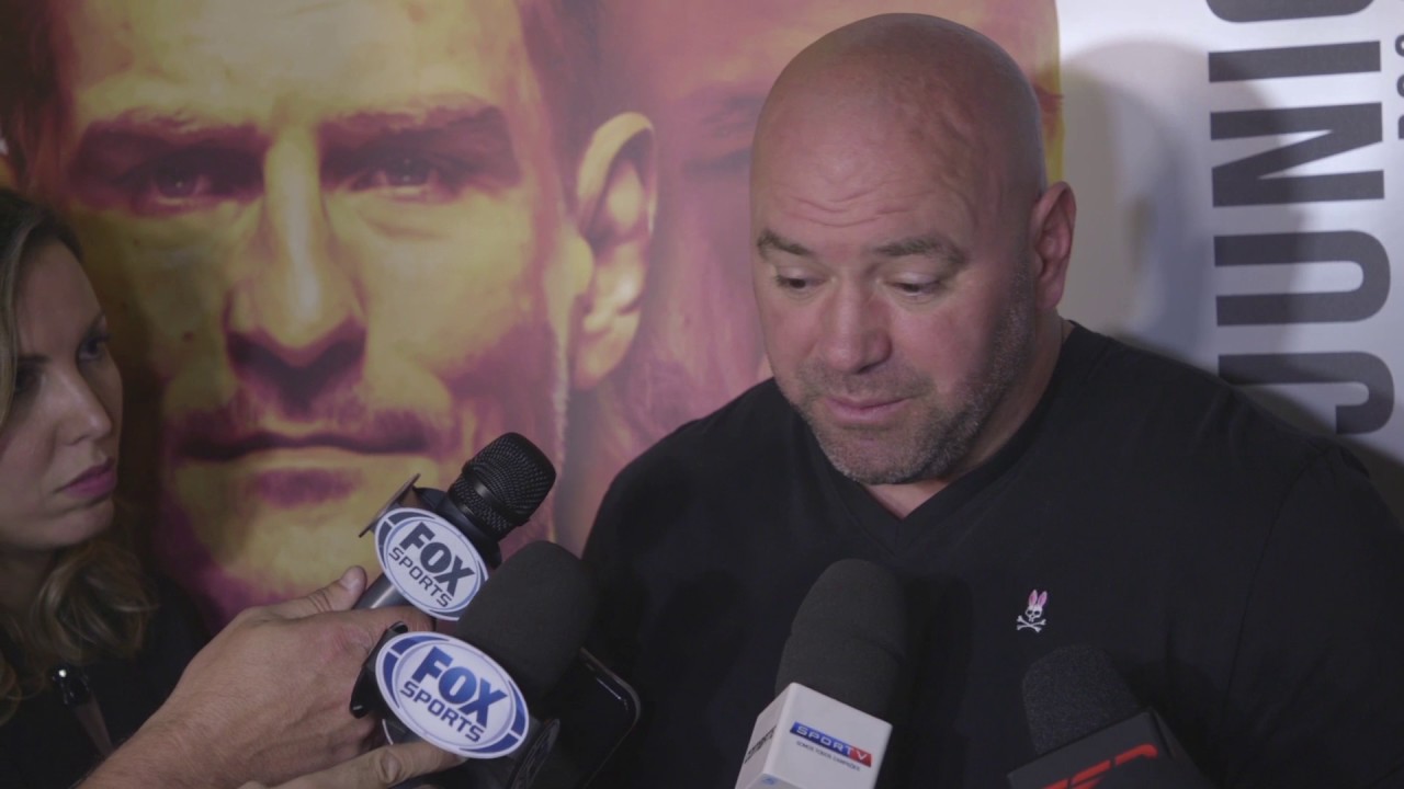 UFC 211: Dana White Scrum