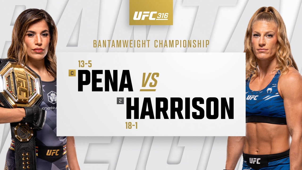 UFC 316: Kayla Harrison vs Julianna Peña Highlights
