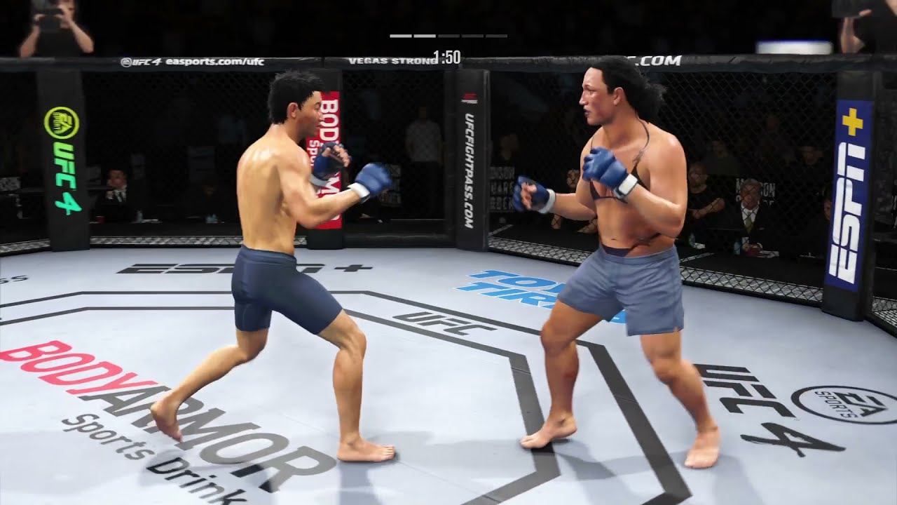 UFC 4 | Jet Li vs. Duchess Clio (PLUS-SIZE) (EA Sports UFC 4)
