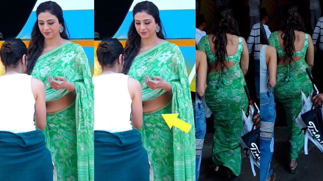 Uff Navel.. Dekh Ke Sabka Nikla 💦🖐 Tabu Flaunts Her Navel In Saree At Kapil Sharma Show
