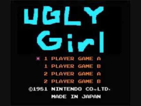 Ugly girl 8 bit game version