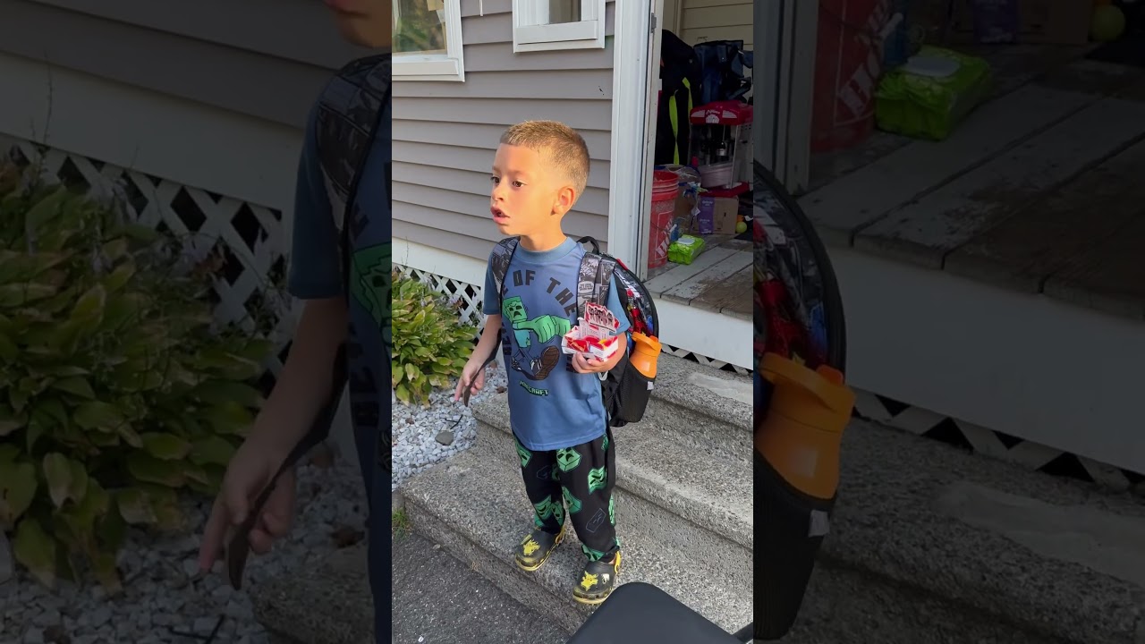 Uh Oh! Mom Forgets Pajama Day at School! #short #shorts
