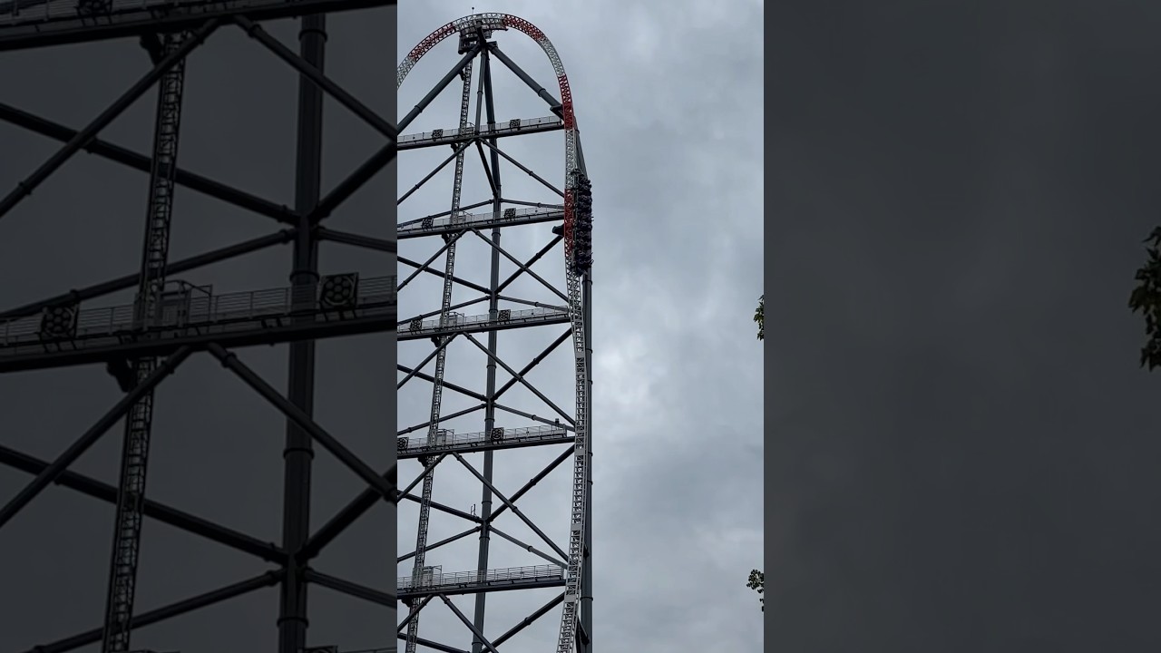 Uh oh, that’s not supposed to happen! Top Thrill 2 rollback at Cedar Point!
