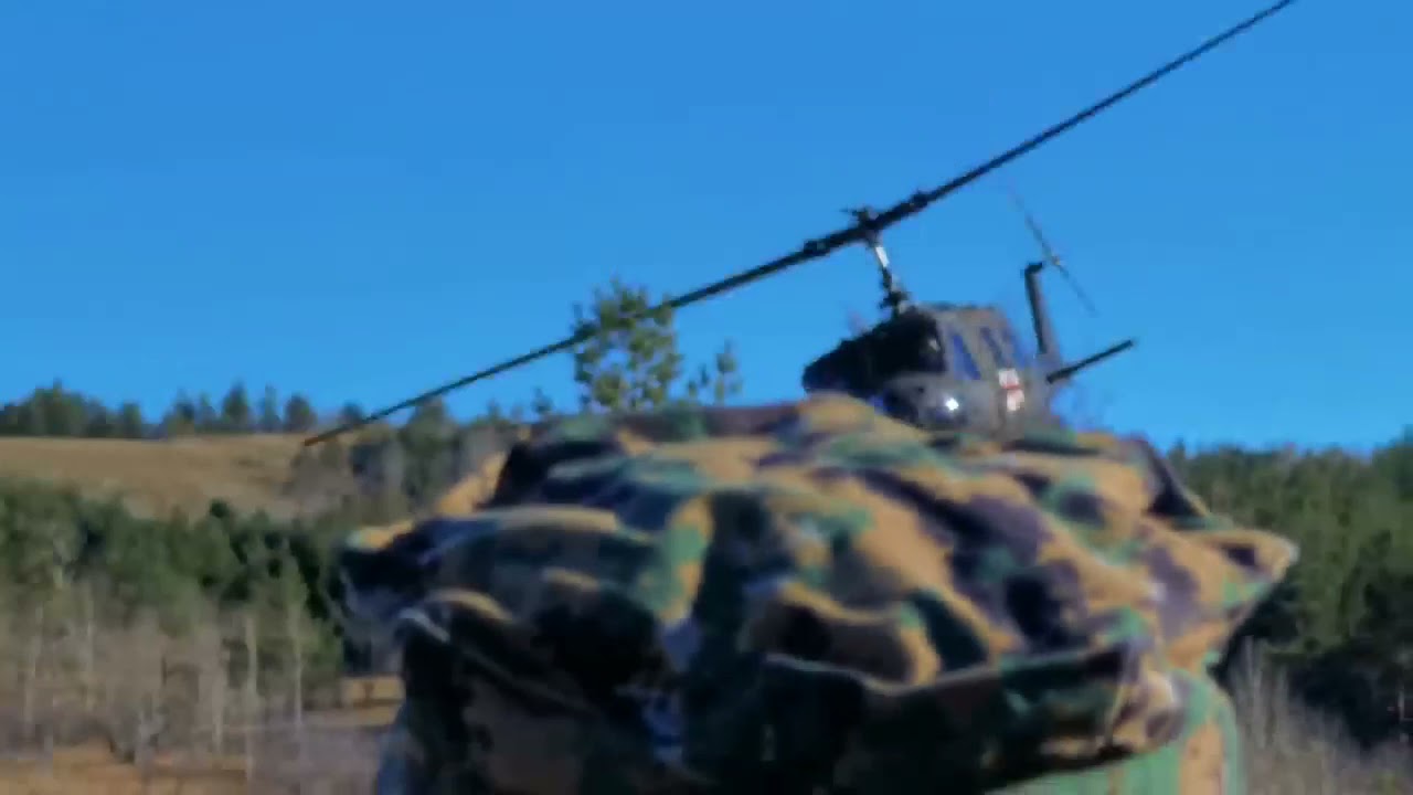 UH-1H Huey Low Pass