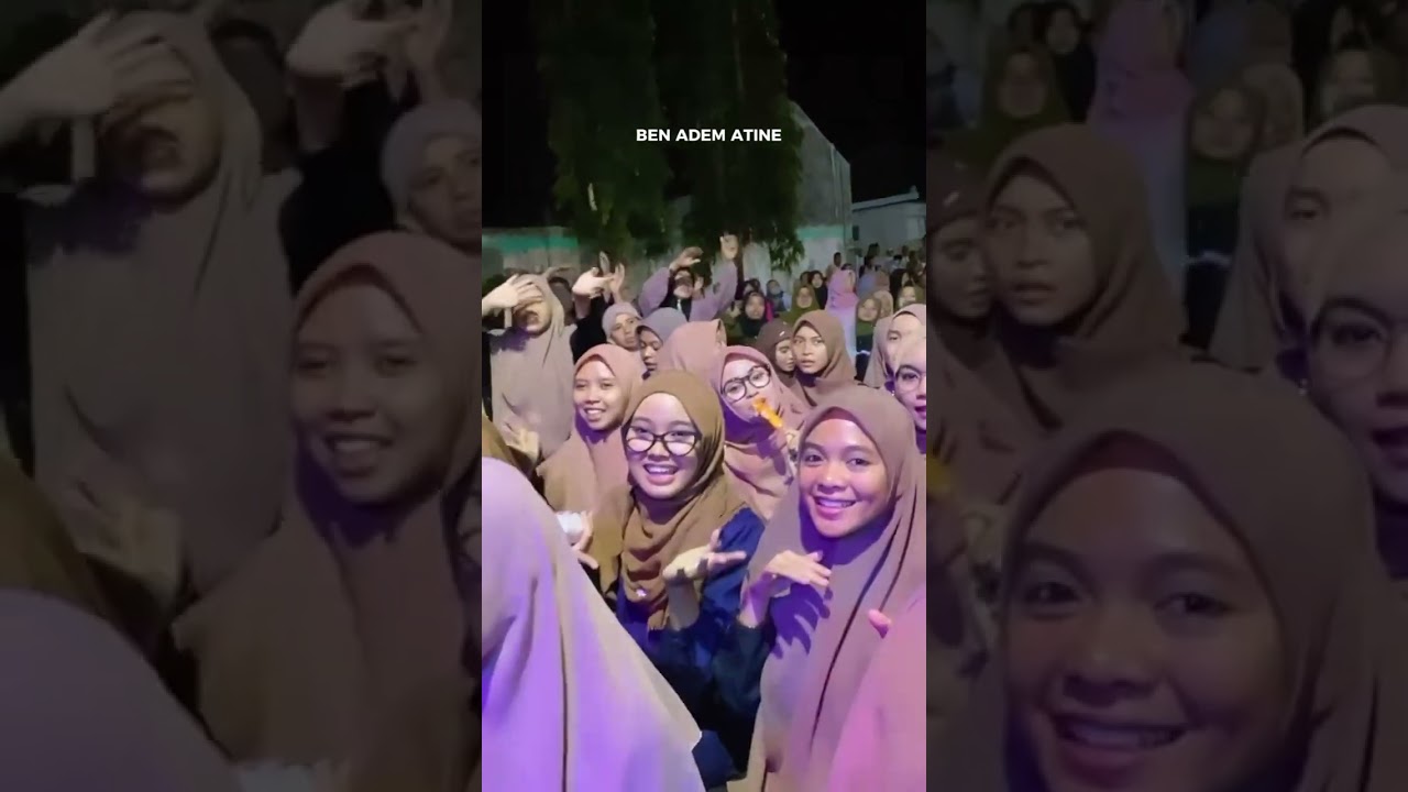 Ukhti majelis asik joget sholawat lontong tahu Ono lontong sate