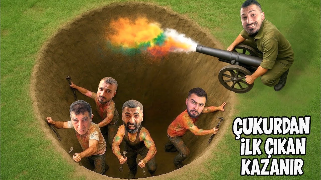 ÇUKURDAN İLK ÇIKAN KAZANIR