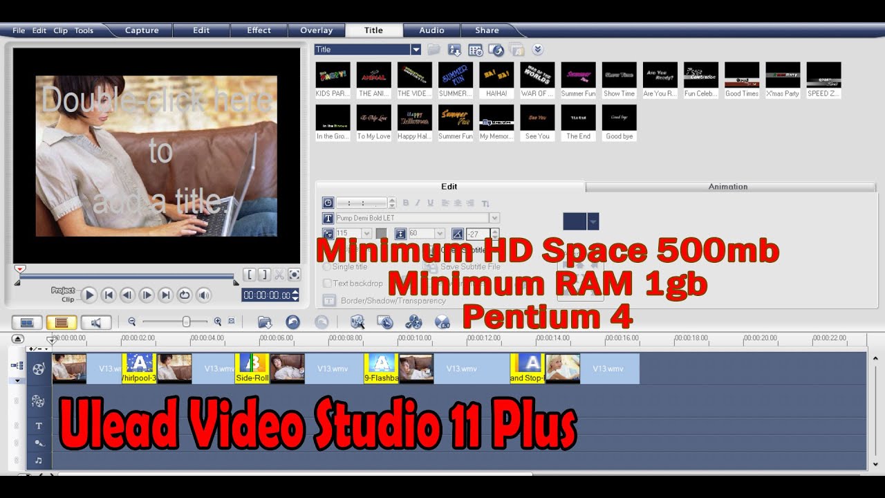 Ulead Video Studio 11 Plus Install and many fetures। How it's work