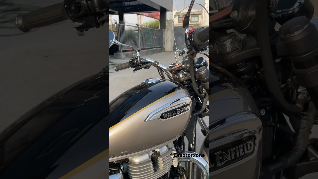 Ultimate Cruiser - Meteor 350 Aurora Black🔥#meteor350 #royalenfieldmeteor350 #motorxone