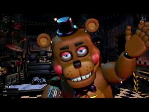 [Ultimate Custom Night] rockstar freddy jumpscare