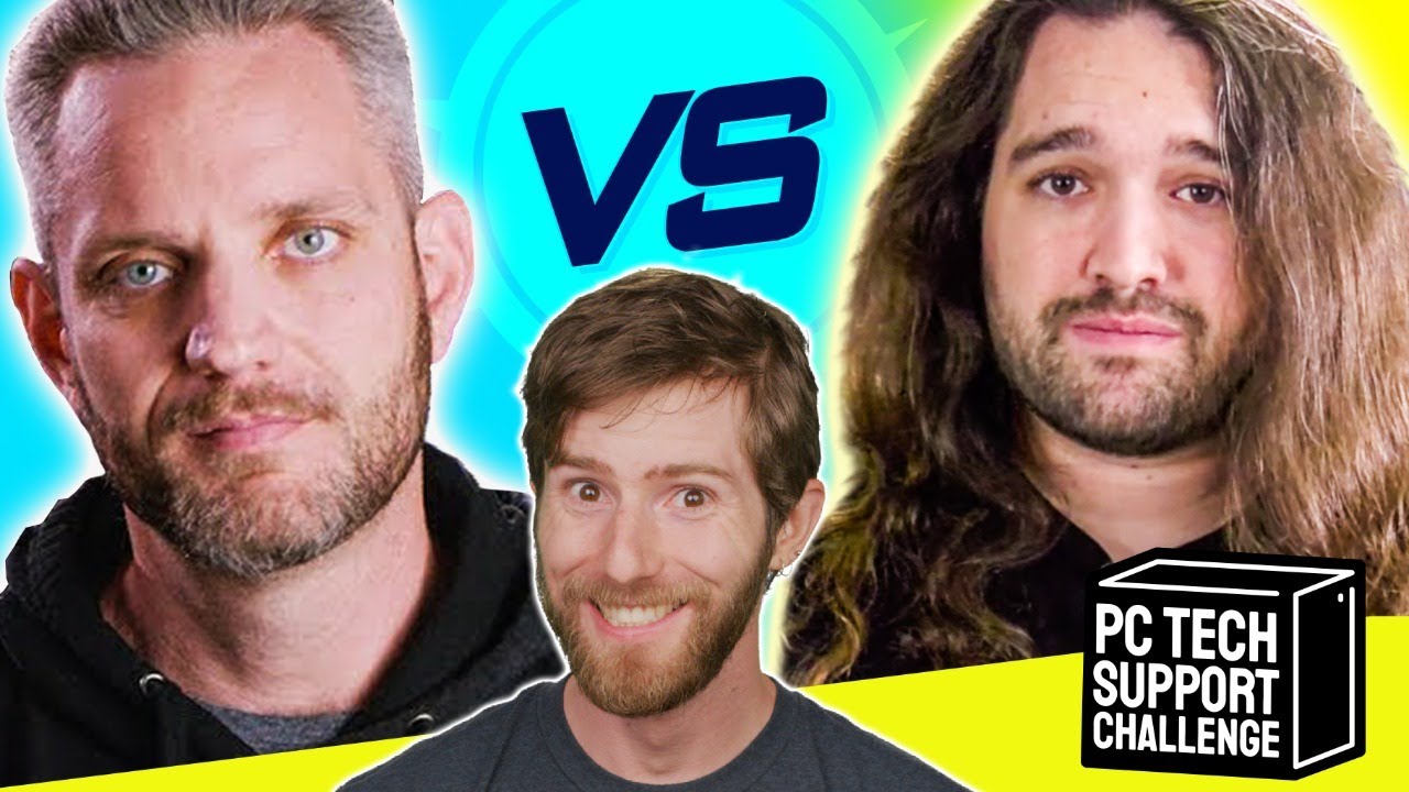 ULTIMATE PC Tech Support Challenge - Jayztwocents vs Gamers Nexus