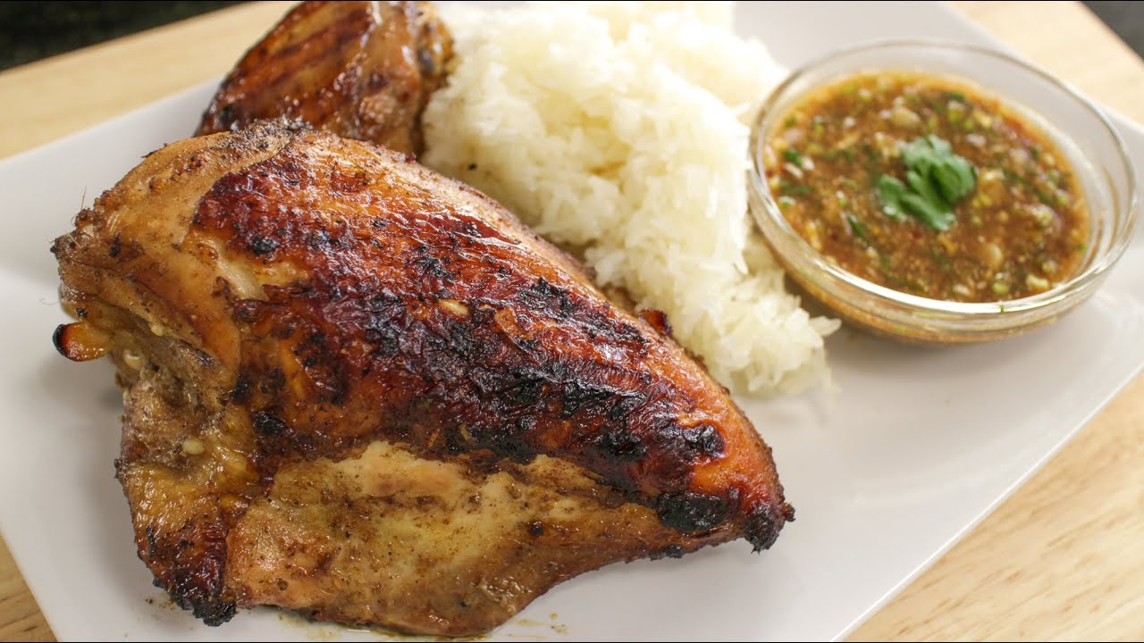 Ultimate Thai BBQ Chicken Recipe (Gai Yang) - Hot Thai Kitchen
