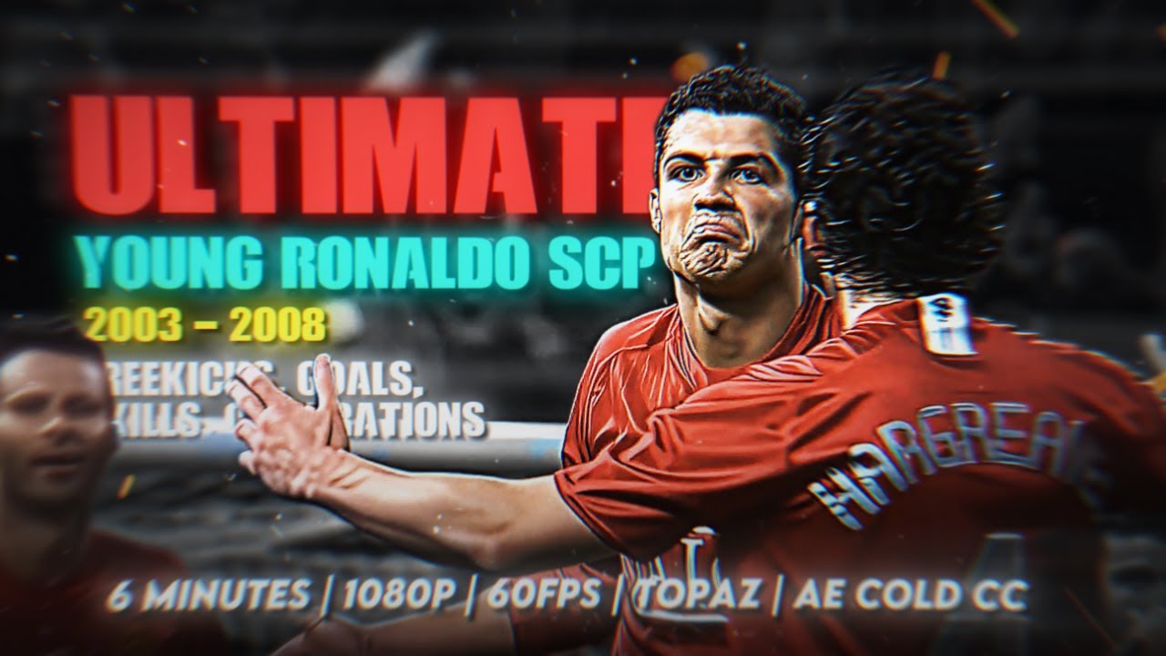 ULTIMATE Young Ronaldo Scenepack | 6 Minutes, TOPAZ, 1080p, COLD CC | Freekicks, Celebrations