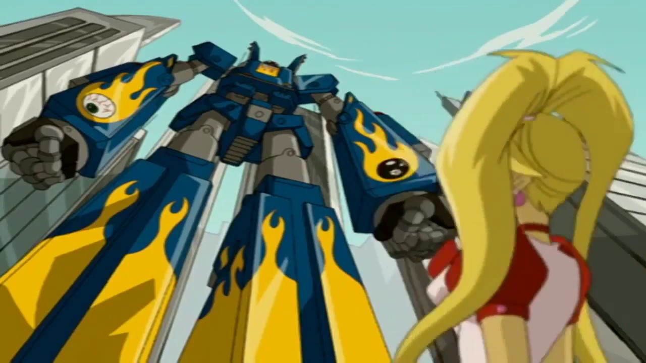Ultra Cadets Mecha Transformation (Megas XLR)