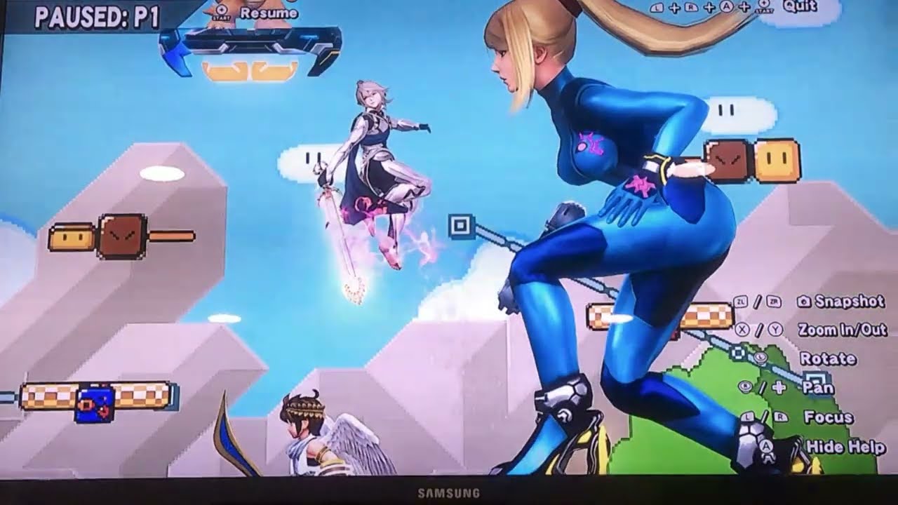 Ultra Giantess Zero Suit Samus
