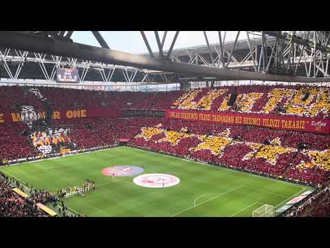 ultrAslan “5. Yıldız Koreografisi” (Galatasaray-Başakşehir 30.05.2025)