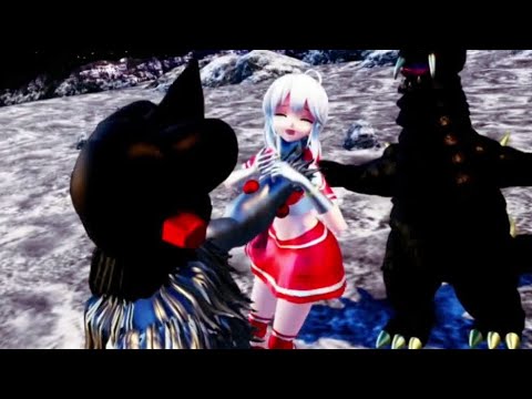 Ultrawoman vs Black king and Alien knuckleウルトラセブンNữ Siêu nhân điện quang chiến đấu vs Quái vật và ng