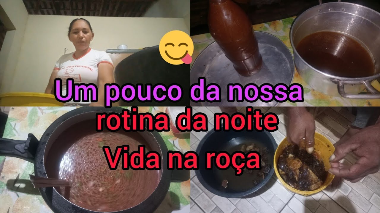 Um pouco da minha rotina da noite fez sopa de feijão 😋😋