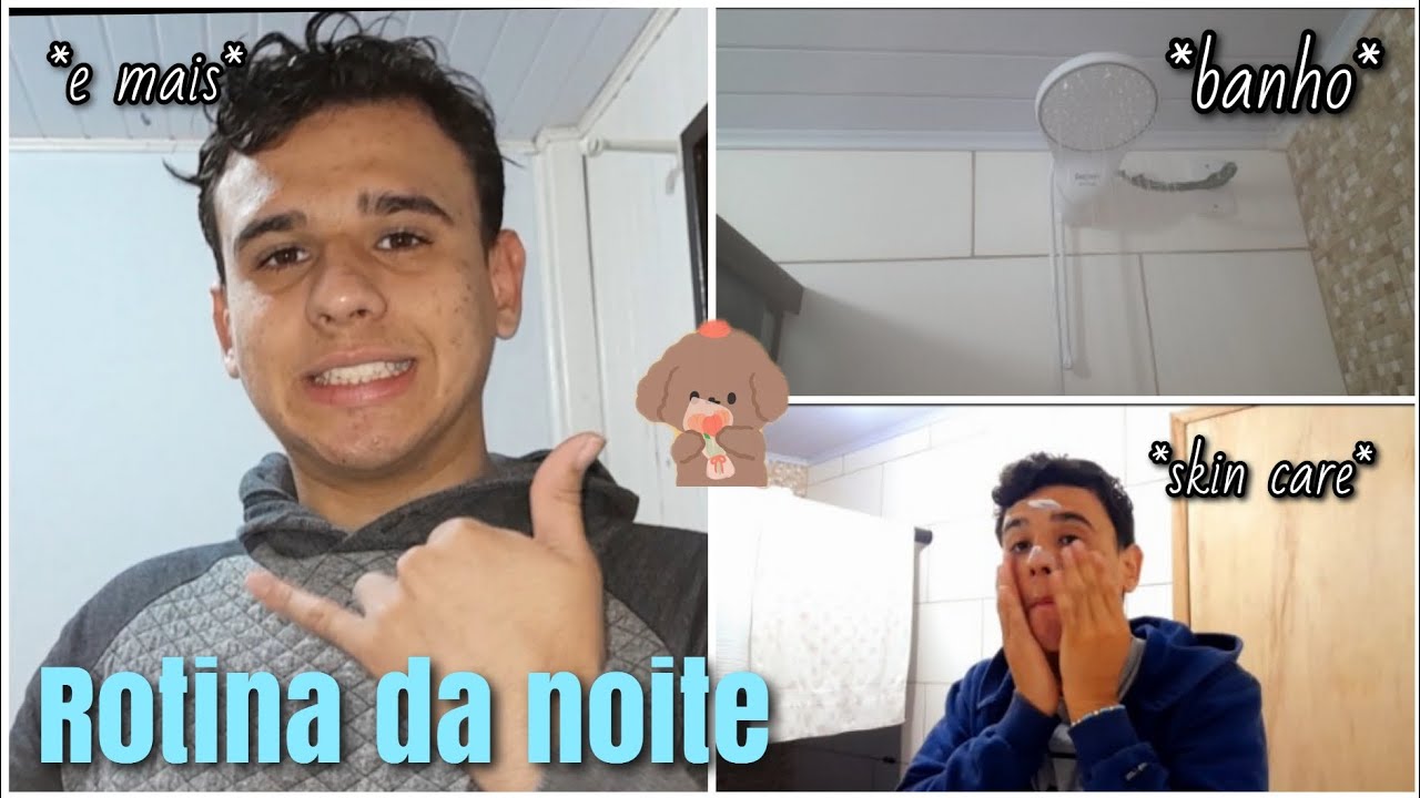 Um pouco da minha rotina da noite!![vittorkuhl]