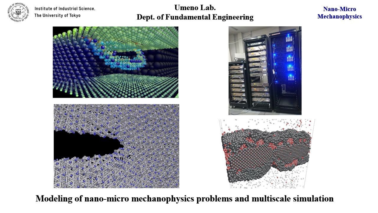 Umeno Lab (IIS, The University of Tokyo) Brief Introduction (150s version)