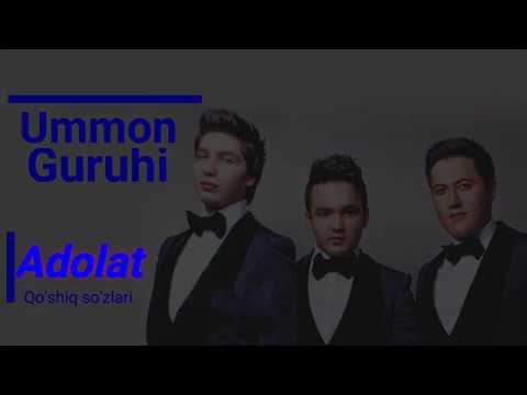 Ummon - Adolat (Lyrics)/ Уммон - Адолат