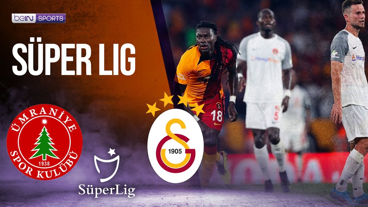 Umraniyespor vs Galatasaray | SÜPER LIG HIGHLIGHTS | 08/19/2022 | beIN SPORTS USA
