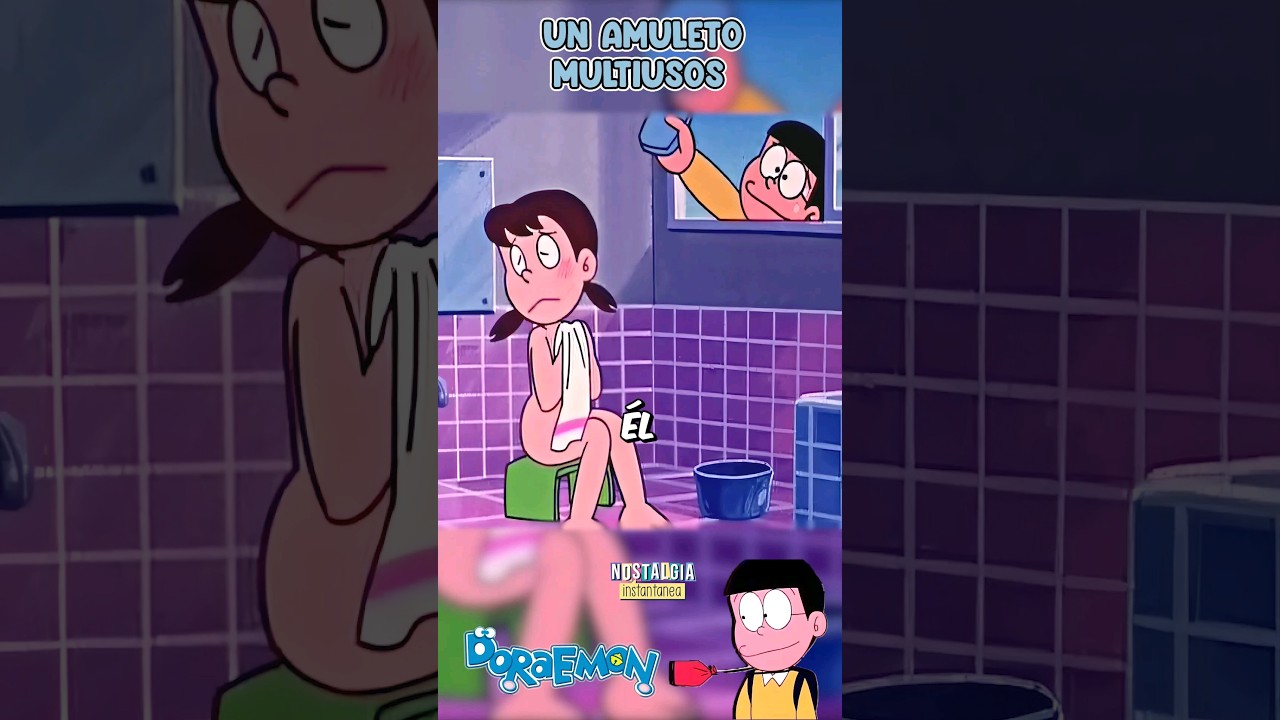 Un AMULETO multiusos 🧧 | Doraemon #shorts  😂 #resumen