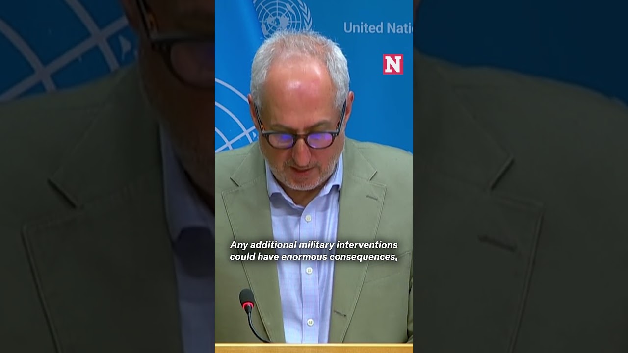 UN Calls For Immediate De-Escalation In Israel-Iran Conflict