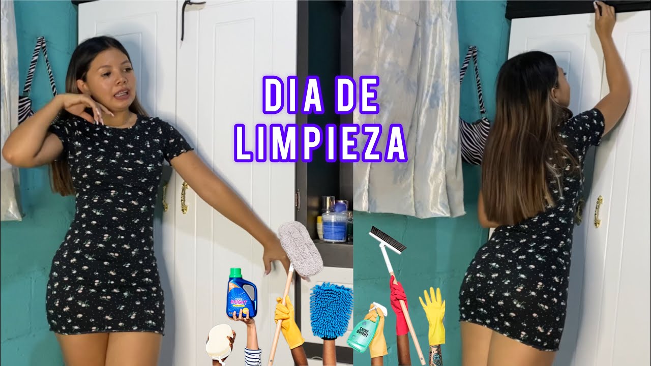 UN DÍA LIMPIANDO MI CUARTO 🧹🪣🧴