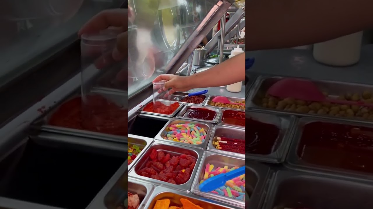 Un vaso loco de botanas en Hermosillo Sonora