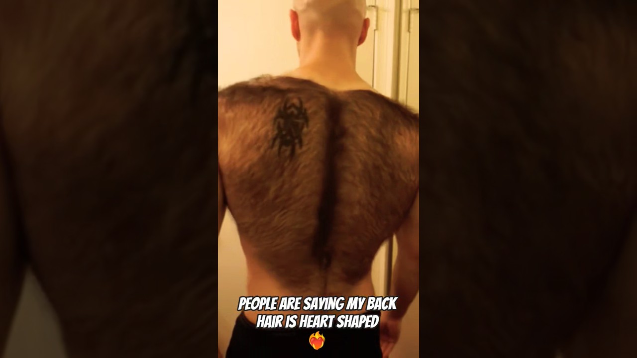 Unbelievable back hair that's not AI #hairy