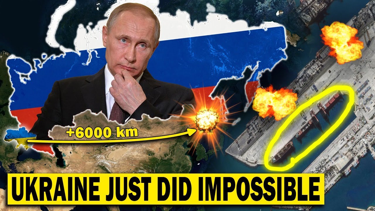 UNBELIEVABLE! How Ukraine Hit Russia's Biggest Naval Base Near North Korea from 6000 km! FULL
